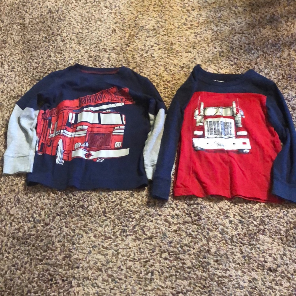 Toddler boys long sleeve shirts